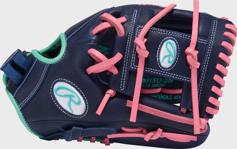 RAWLINGS R9 SERIES 11.5-INCH CONTOUR FIT FASTPITCH GLOVE, RIGHT HAND THROW
