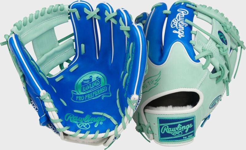 RAWLINGS PRO PREFERRED 11.5-INCH WING TIP INFIELD GLOVE, RIGHT HAND THROW