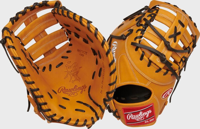 Rawlings Heart Of The Hide Traditional Series First Base Mitt 13-Inch Baseball Glove, Right/Left