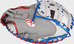 LIBERTY ADVANCED 33-INCH FASTPITCH SOFTBALL CATCHER'S MITT, RIGHT HAND THROW