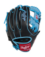 R9 11.5-INCH GLOVE, RHT, BLACK/COLUMBIA BLUE