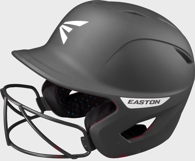 GHOST MATTE SOLID WITH MASK FASTPITCH BATTING HELMET