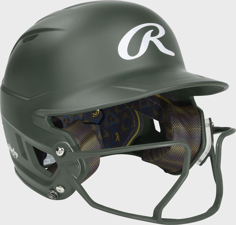 RAWLINGS MACH HI-VIZ FASTPITCH BATTING HELMET