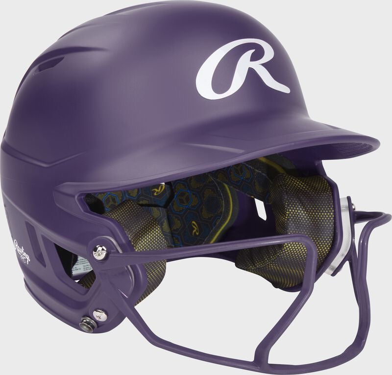 RAWLINGS MACH HI-VIZ FASTPITCH BATTING HELMET