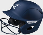 GHOST MATTE SOLID WITH MASK FASTPITCH BATTING HELMET