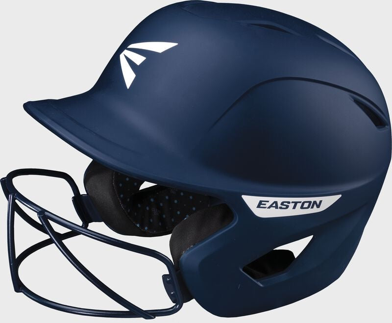 GHOST MATTE SOLID WITH MASK FASTPITCH BATTING HELMET
