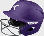GHOST MATTE SOLID WITH MASK FASTPITCH BATTING HELMET