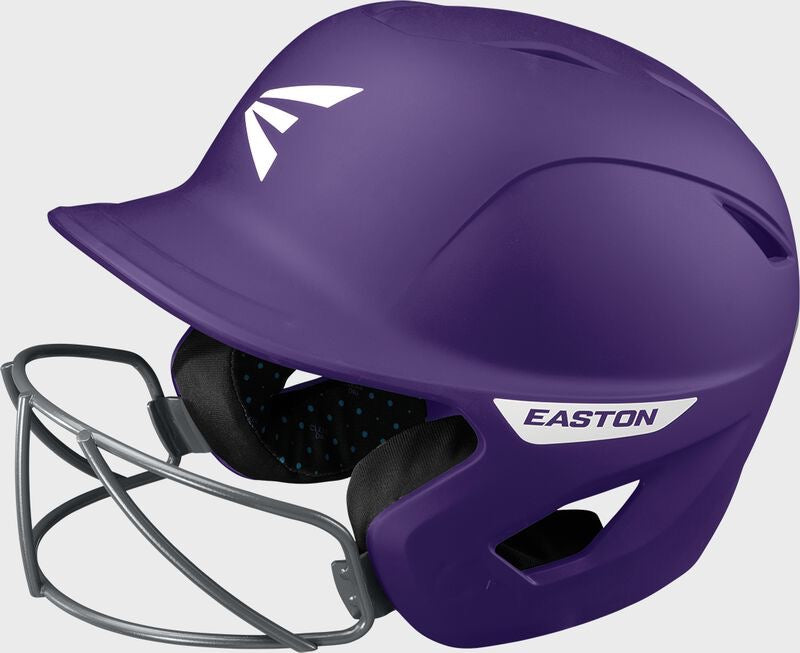 GHOST MATTE SOLID WITH MASK FASTPITCH BATTING HELMET