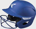 GHOST MATTE SOLID WITH MASK FASTPITCH BATTING HELMET