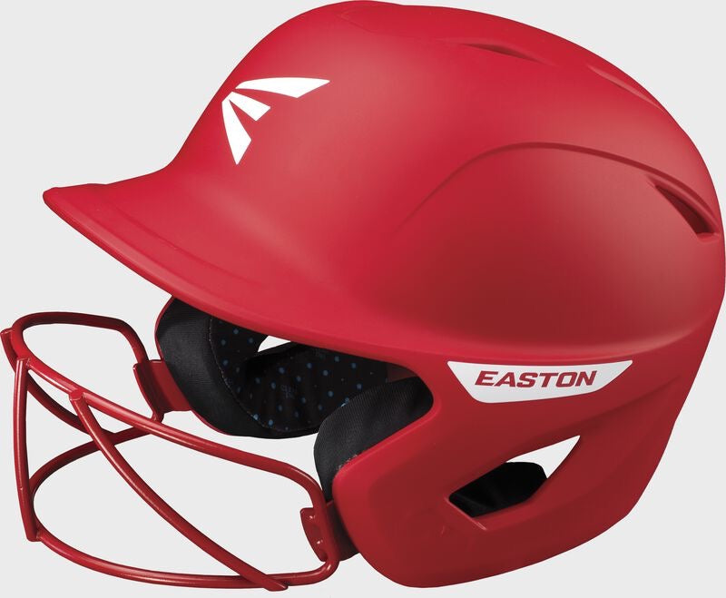 GHOST MATTE SOLID WITH MASK FASTPITCH BATTING HELMET