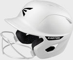 GHOST MATTE SOLID WITH MASK FASTPITCH BATTING HELMET