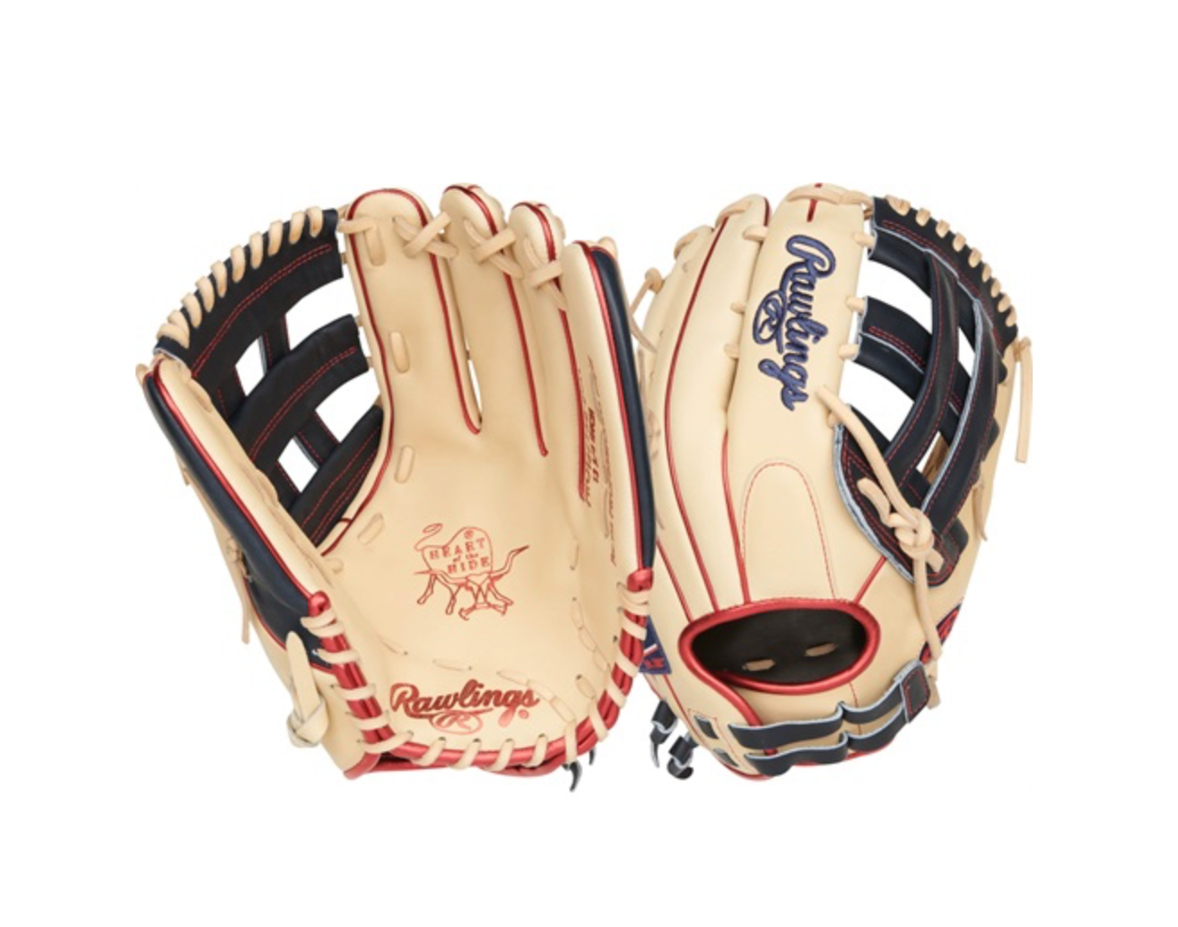 RAWLINGS HEART OF THE HIDE SERIES 12.75-INCH SOFTBALL GLOVE , RIGHT/LEFT